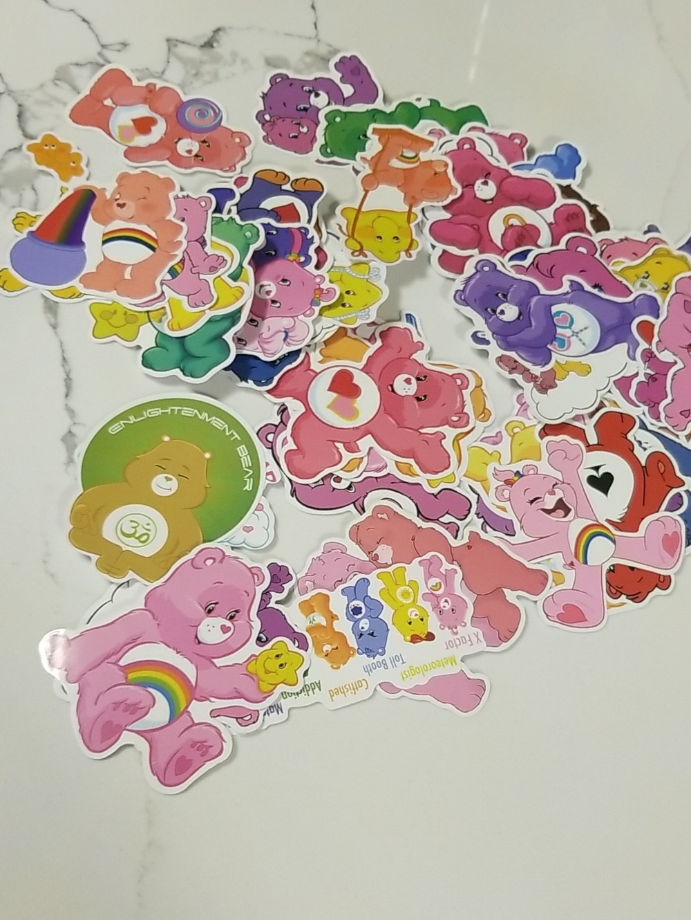 Care Bears Sticker Lot